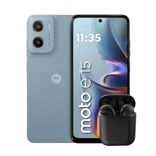 MOTO E15 64GB | 2GB RAM + AUDÍFONOS INALÁMBRICOS INPODS