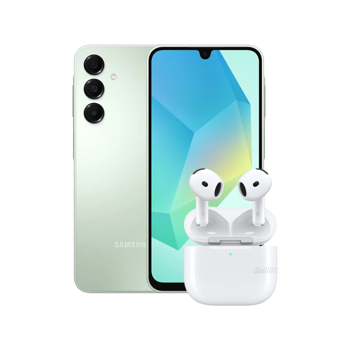 SAMSUNG A16 128GB | 4GB RAM + AUDÍFONOS INALÁMBRICOS 4