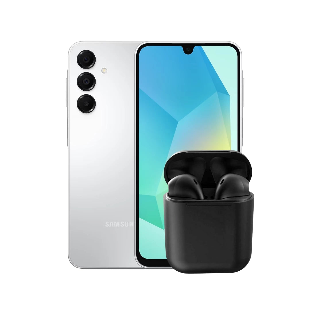 SAMSUNG A16 128GB | 4GB RAM + AUDÍFONOS INALÁMBRICOS INPODS