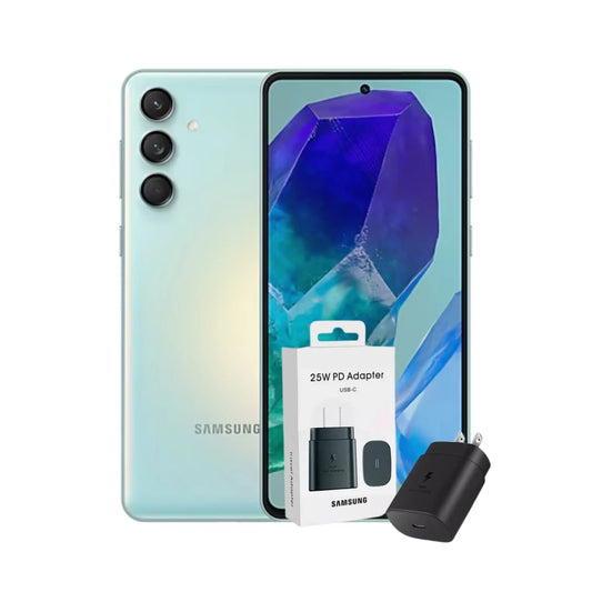 SAMSUNG GALAXY M55 5G 256GB + ADAPTADOR SAMSUNG ORIGINAL 25W