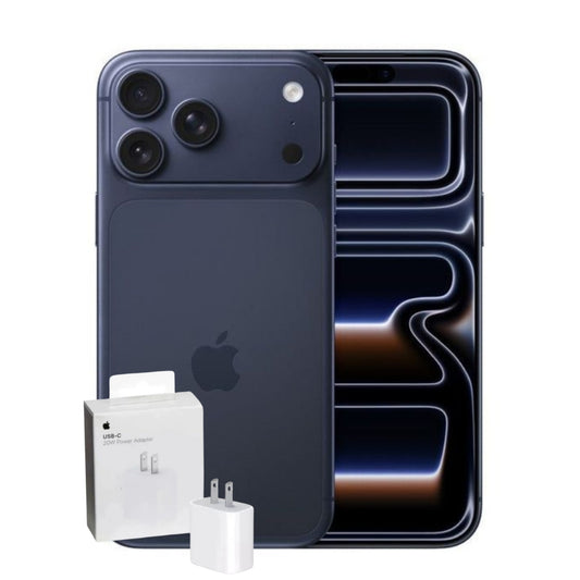 IPHONE 17 PRO MAX 256GB AZUL + ADAPTADOR ORIGINAL 2OW