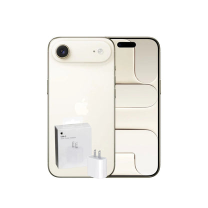IPHONE 17 AIR 256GB DORADO + ADAPTADOR ORIGINAL 20W