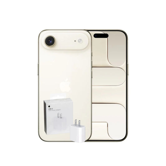 IPHONE 17 AIR 256GB DORADO + ADAPTADOR ORIGINAL 20W