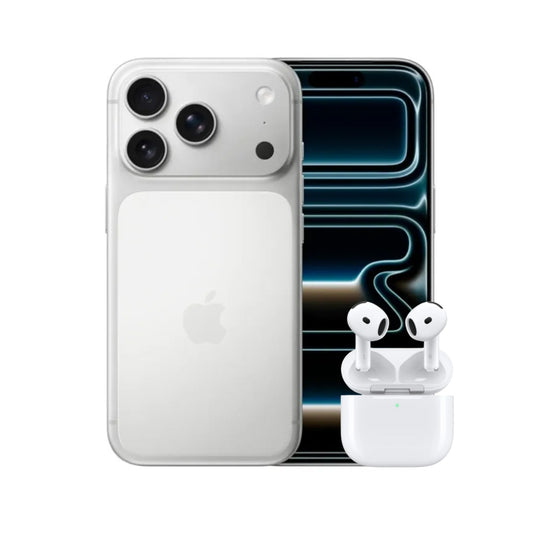 IPHONE 17 PRO 256GB BLANCO + AUDÍFONOS INALÁMBRICOS 4