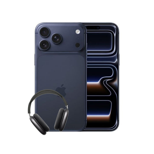 IPHONE 17 PRO 256GB AZUL + DIADEMAS INALÁMBRICAS