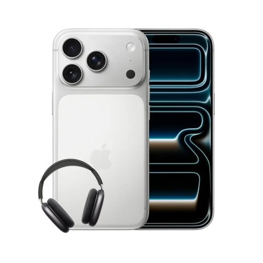 IPHONE 17 PRO 256GB BLANCO + DIADEMAS INALÁMBRICAS