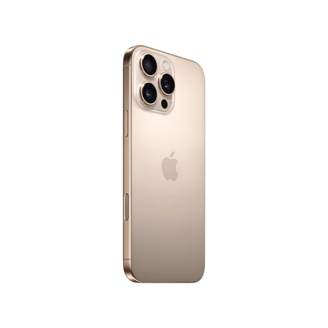 IPHONE 16 PRO 128 GB TITANIO DESIERTO + ADAPTADOR ORIGINAL 20W