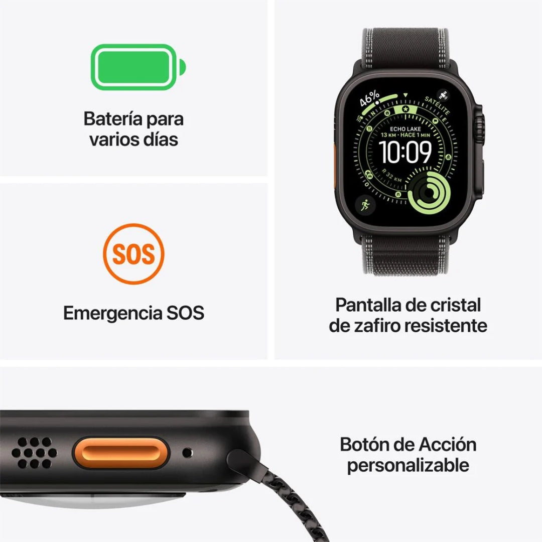 APPLE WATCH ULTRA 3 49mm NEGRO