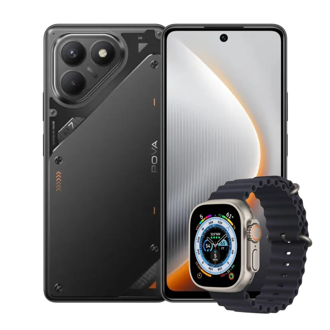TECNO POVA 7 256GB | 8GB RAM + RELOJ SMARTWATCH