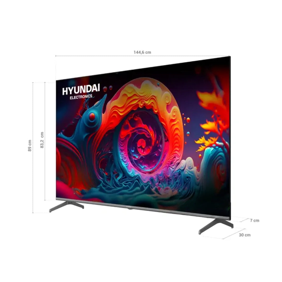 TELEVISOR HYUNDAI LED SMART TV 65" CRYSTAL UHD 4K