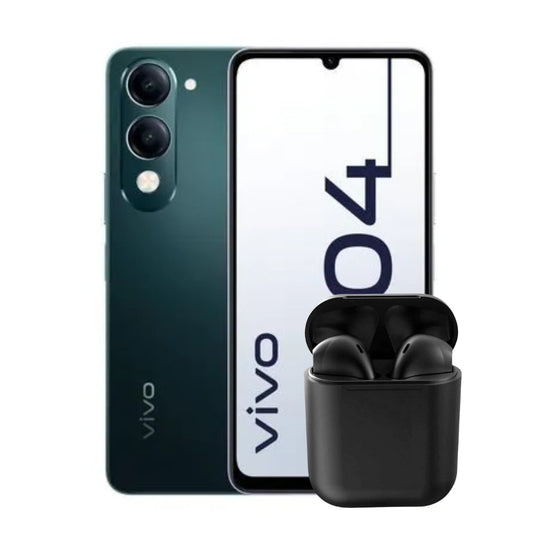 VIVO Y04 128GB | 4GB RAM + AUDÍFONOS INALÁMBRICOS INPODS