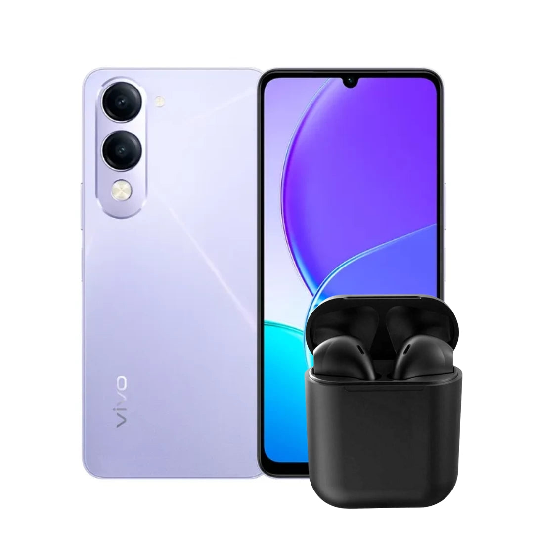VIVO Y04 128GB | 4GB RAM + AUDÍFONOS INALÁMBRICOS INPODS