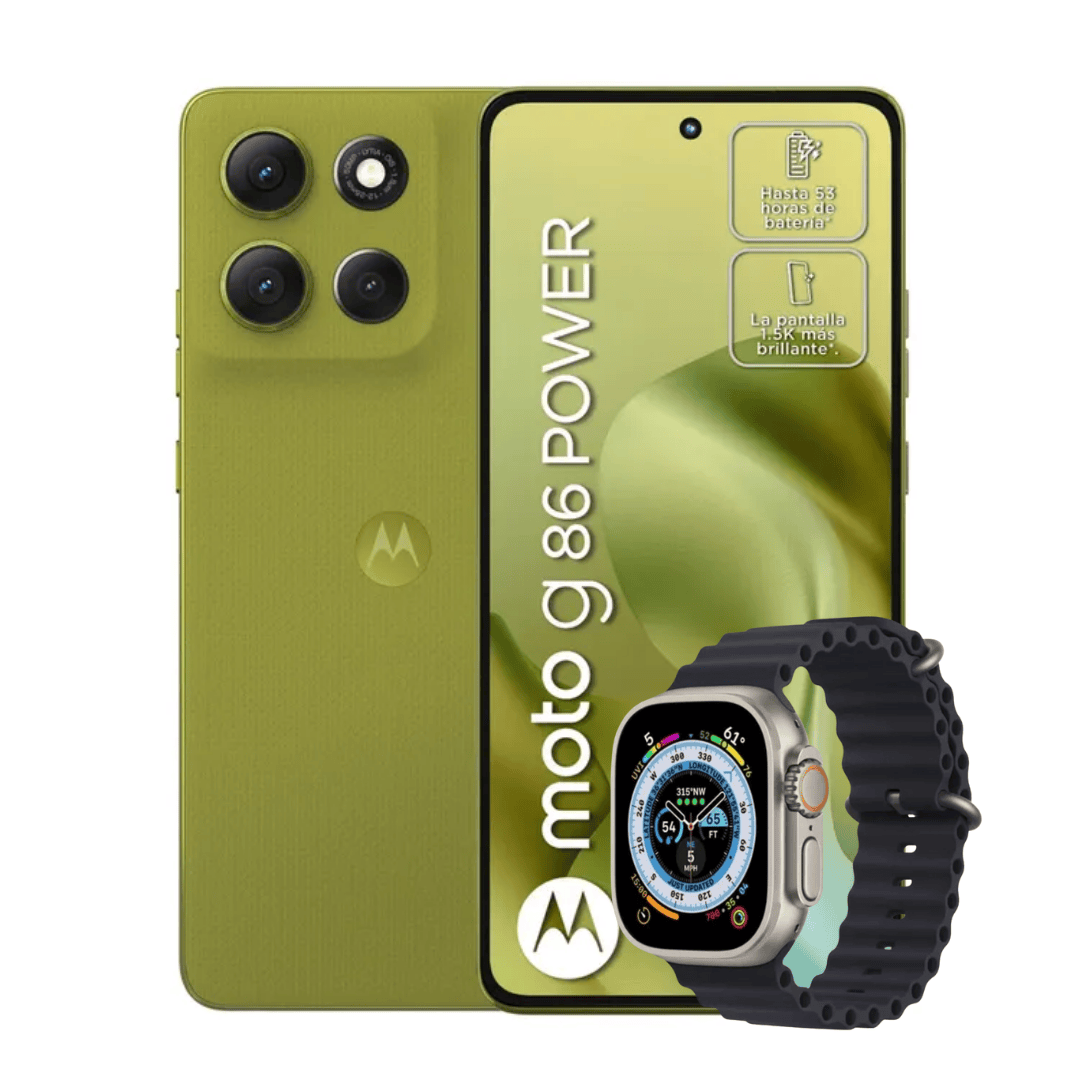 MOTOROLA MOTO G86 POWER 256GB 8GB RAM + RELOJ SMART WATCH
