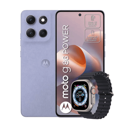 MOTOROLA MOTO G86 POWER 256GB 8GB RAM + RELOJ SMART WATCH
