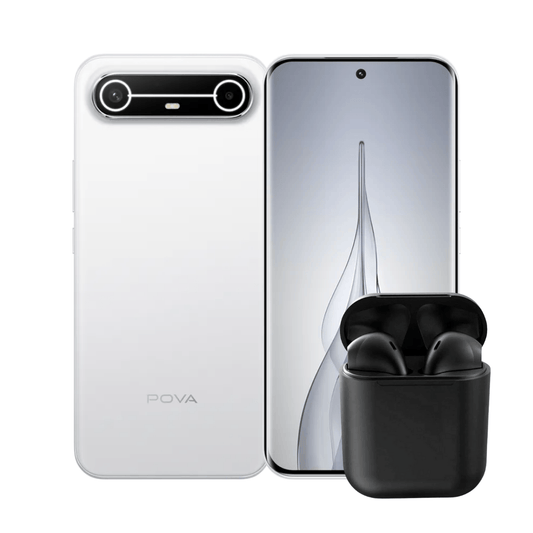 TECNO POVA SLIM 5G 265GB 8GB RAM + AUDÍFONOS INALÁMBRICOS INPODS