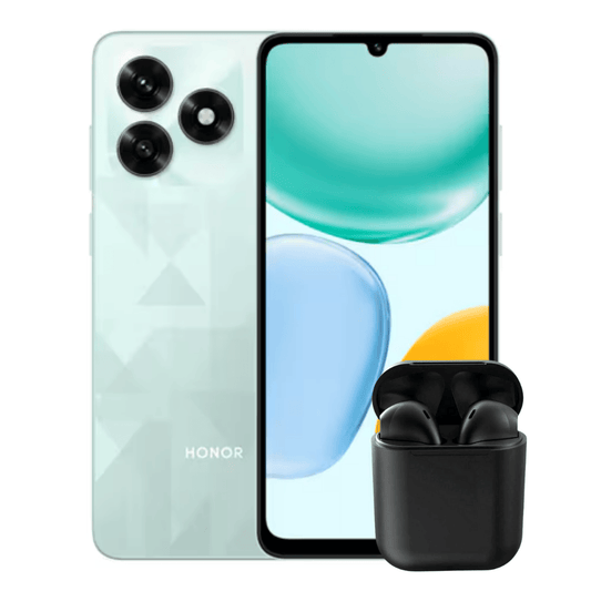 HONOR PLAY 10A 128GB 4GB RAM AZUL CIAN + AUDÍFONOS INALÁMBRICOS INPODS
