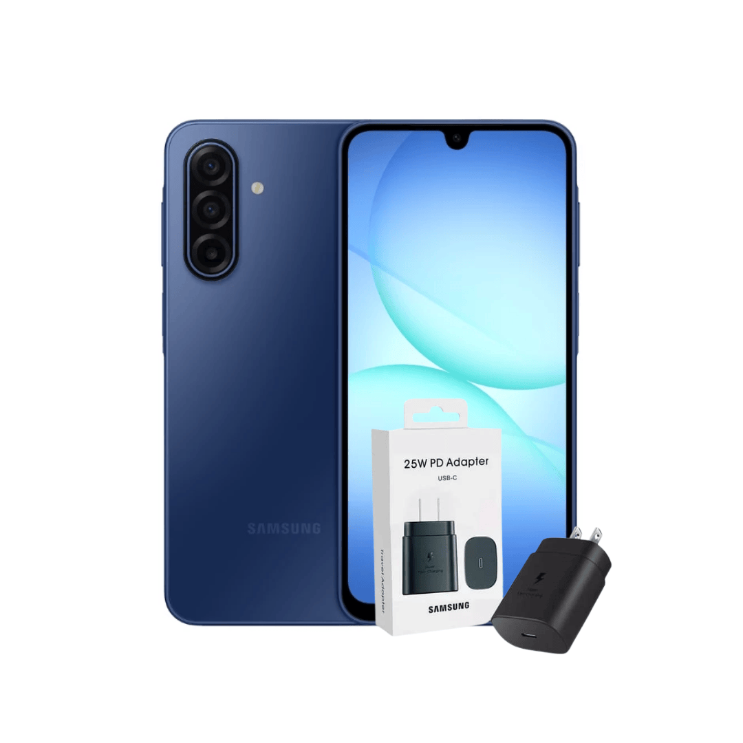 SAMSUNG GALAXY A17 256GB 8GB RAM + ADAPTADOR ORIGINAL SAMSUNG 25W