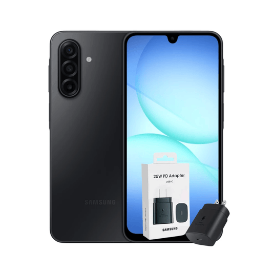 SAMSUNG GALAXY A17 256GB 8GB RAM + ADAPTADOR ORIGINAL SAMSUNG 25W