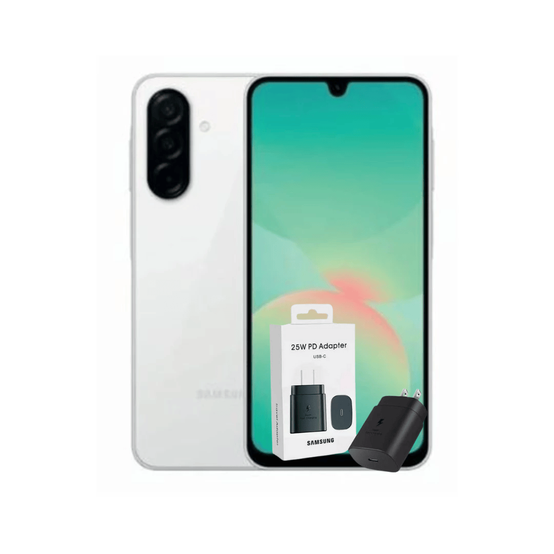 SAMSUNG GALAXY A26 5G 256GB | 8GB RAM + ADAPTADOR ORIGINAL SAMSUNG 25W