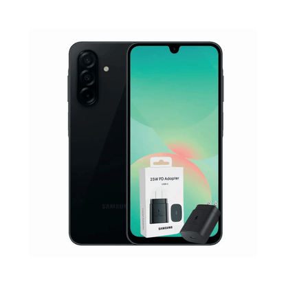 SAMSUNG GALAXY A26 5G 256GB | 8GB RAM + ADAPTADOR ORIGINAL SAMSUNG 25W