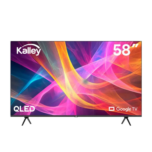 TELEVISOR KALLEY 58" 4K QLED GOOGLE TV