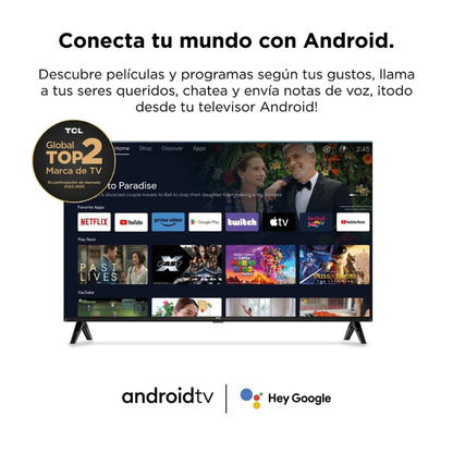 TELEVISOR TCL 32" SMART FHD ANDROID TV