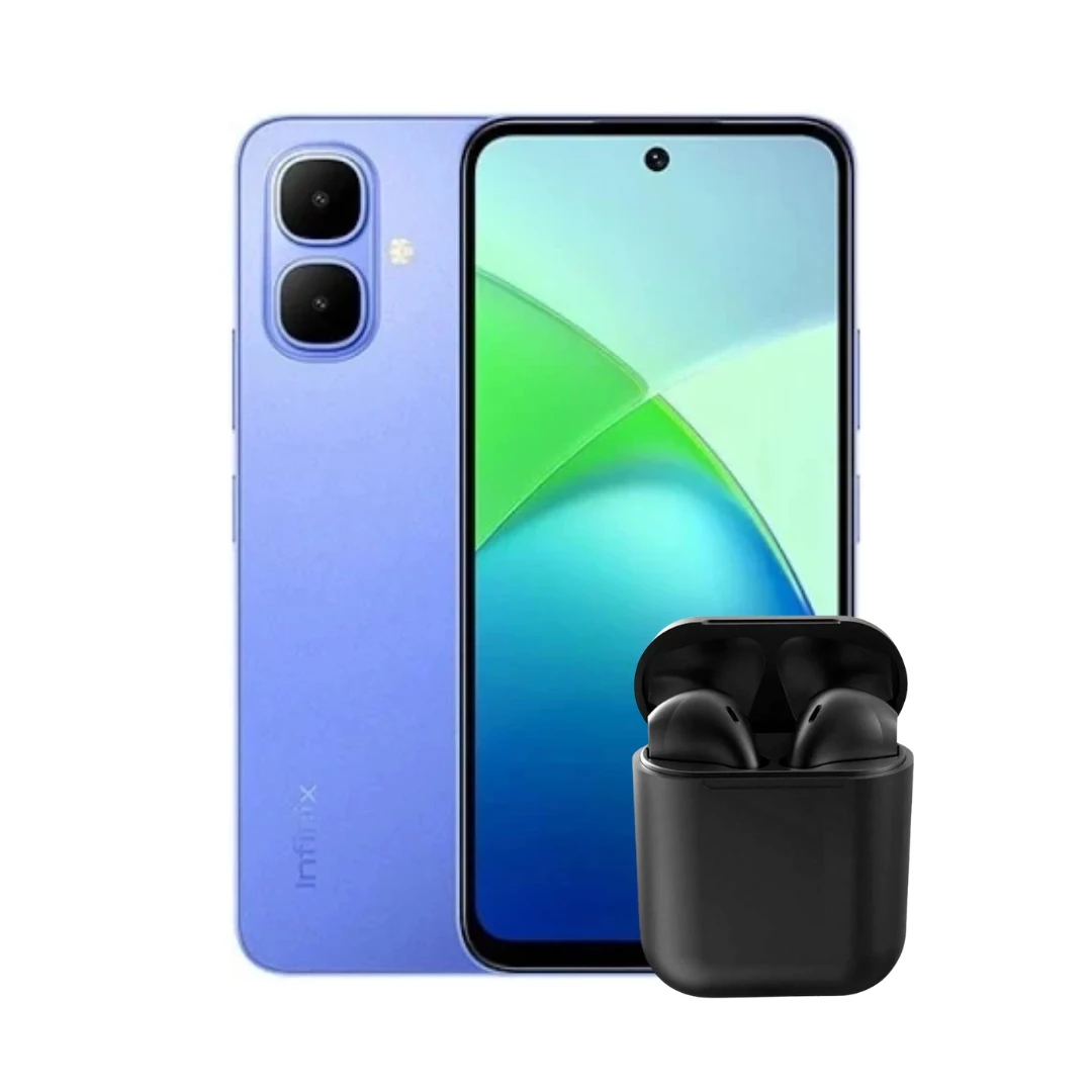 INFINIX SMART 10 256GB | 8GB(4 +4GB RAM) + AUDÍFONOS INALÁMBRICOS INPODS