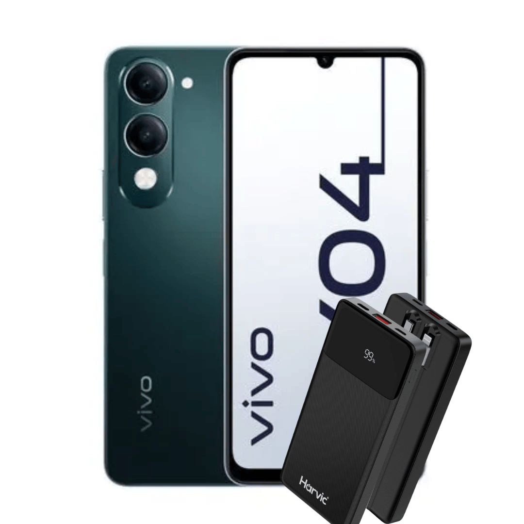 VIVO Y04 128GB | 4GB RAM + POWER BANK 10.000mAh HARVIC