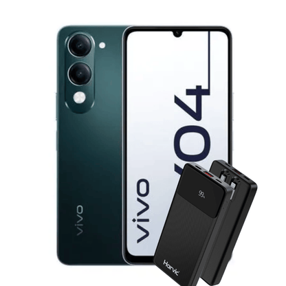 VIVO Y04 128GB | 4GB RAM + POWER BANK 10.000mAh HARVIC