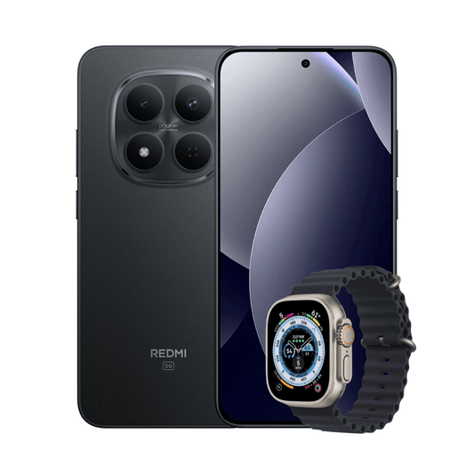 XIAOMI REDMI NOTE 15 PRO PLUS 5G 512GB 12GB RAM NEGRO + RELOJ SMART WATCH