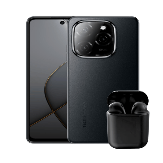 TECNO POVA 6 256GB 8GB RAM + AUDÍFONOS INALÁMBRICOS INPODS