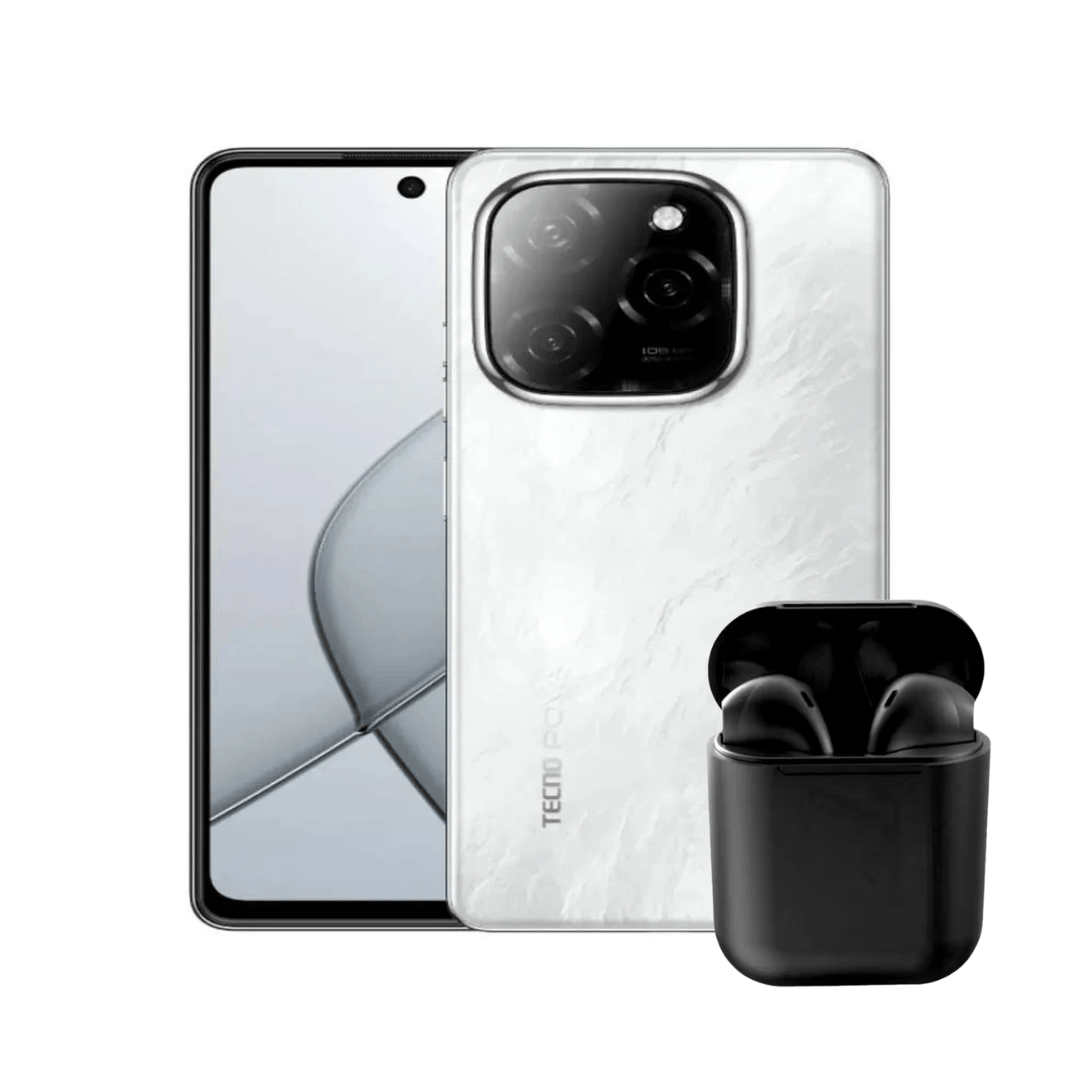 TECNO POVA 6 5G 256GB 8GB RAM + AUDÍFONOS INALÁMBRICOS INPODS