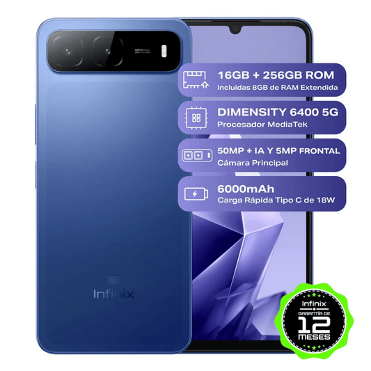 INFINIX HOT 60I 5G 256GB (8+8)GB RAM
