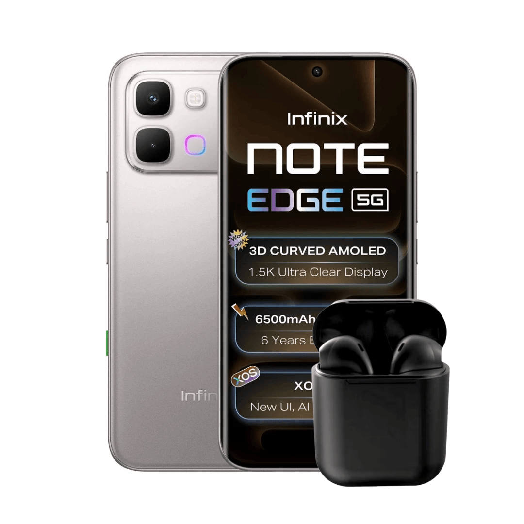 INFINIX NOTE EDGE 5G 256GB 8GB RAM + AUDÍFONOS INALÁMBRICOS INPODS