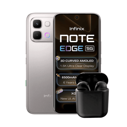 INFINIX NOTE EDGE 5G 256GB 8GB RAM + AUDÍFONOS INALÁMBRICOS INPODS