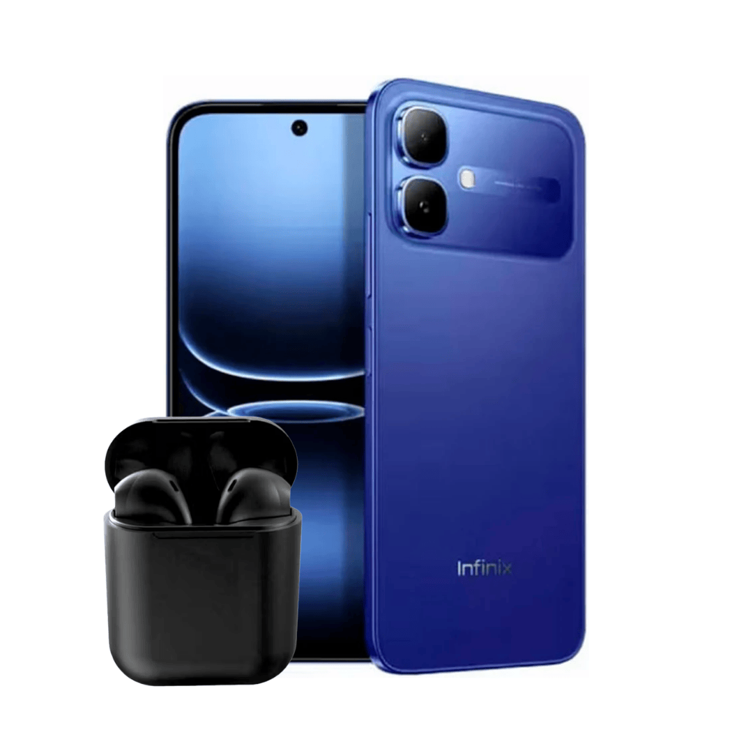 INFINIX SMART 20 128GB 4GB RAM + AUDÍFONOS INALÁMBRICOS INPODS