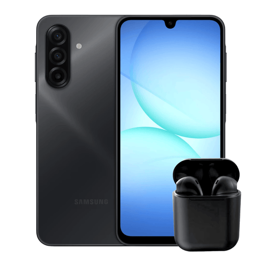 SAMSUNG GALAXY  A17 128GB 4GB + AUDÍFONOS INALÁMBRICOS INPODS