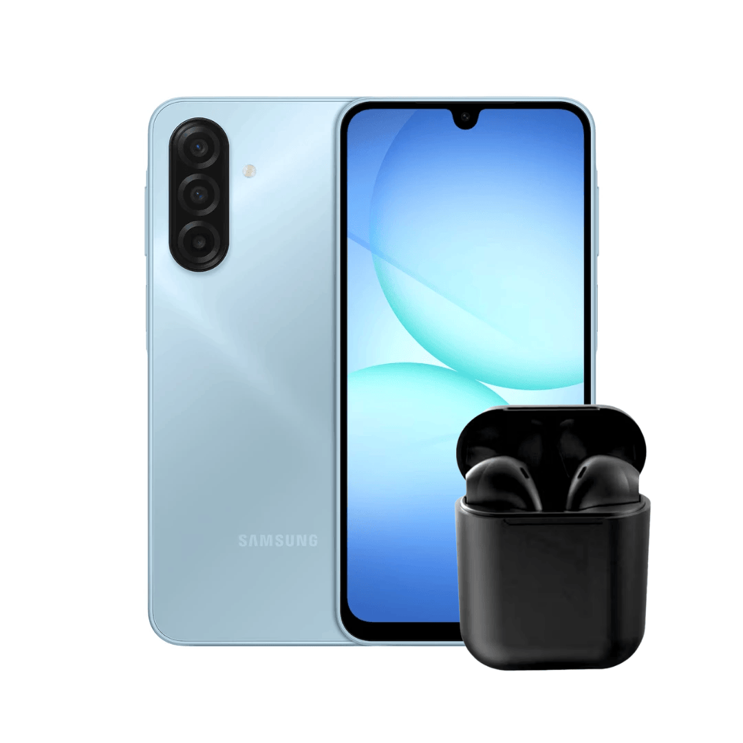 SAMSUNG GALAXY  A17 128GB 4GB + AUDÍFONOS INALÁMBRICOS INPODS