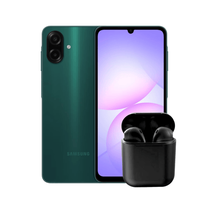 SAMSUNG GALAXY A07 128GB 6GB RAM + AUDÍFONOS INALÁMBRICOS INPODS