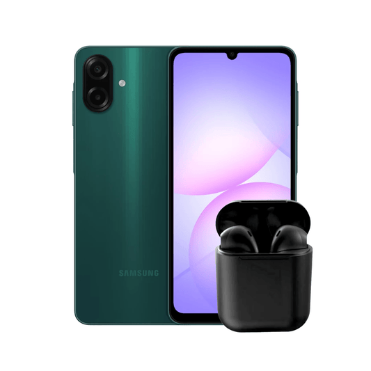 SAMSUNG GALAXY A07 128GB 6GB RAM + AUDÍFONOS INALÁMBRICOS INPODS