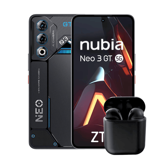 ZTE NUBIA NEO 3 GT 5G 256GB | 8GB RAM + AUDÍFONOS INALÁMBRICOS INPODS