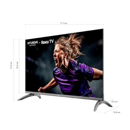 TELEVISOR HYUNDAI 32" ROKU TV SMART HD LED TV