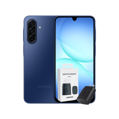 SAMSUNG GALAXY A17 5G 256GB 8GB RAM + ADAPTADOR SAMSUNG ORIGINAL 25W