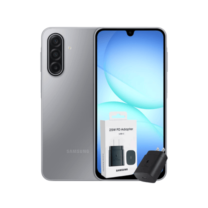 SAMSUNG GALAXY A17 5G 256GB 8GB RAM + ADAPTADOR SAMSUNG ORIGINAL 25W