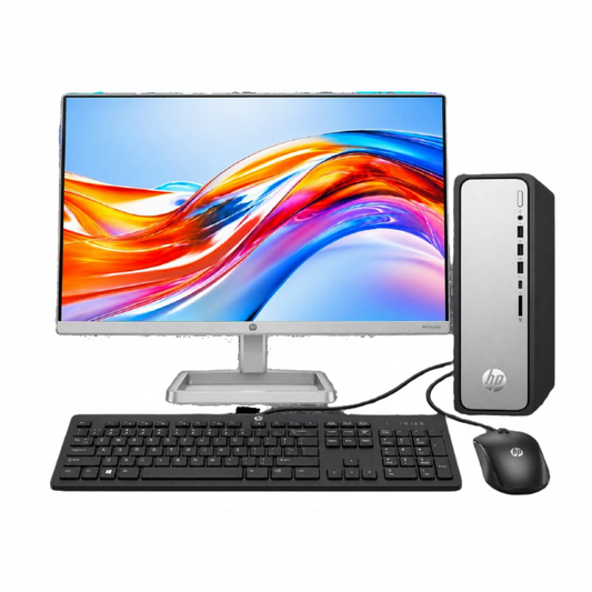 COMPUTADOR DE ESCRITORIO COMPLETO HP 524 SW 512GB SSD 16GB RAM CORE i5 14ª GEN MONITOR 23.8” FHD