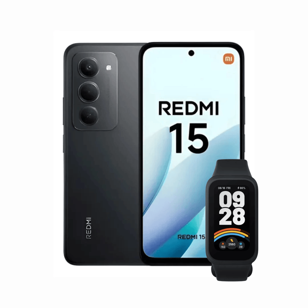 XIAOMI REDMI 15 256GB | 8GB RAM + SMART BAND 9 ACTIVE