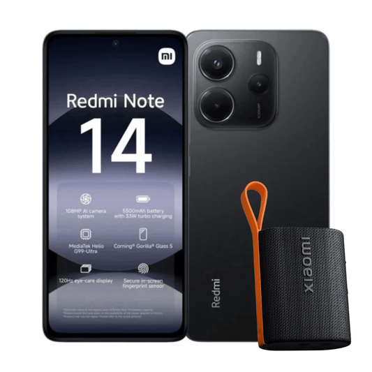 XIAOMI REDMI NOTE 14 256 GB | 8 GB RAM + PARLANTE XIAOMI SOUND POCKET