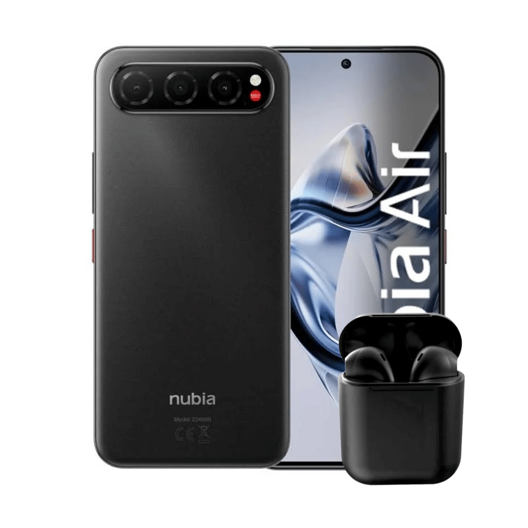 ZTE NUBIA AIR 256GB 8GB + AUDÍFONOS INALÁMBRICOS INPODS