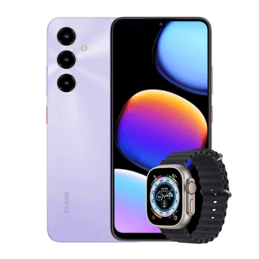 ZTE NUBIA V80 MAX 256  8GB  + RELOJ SMART WATCH