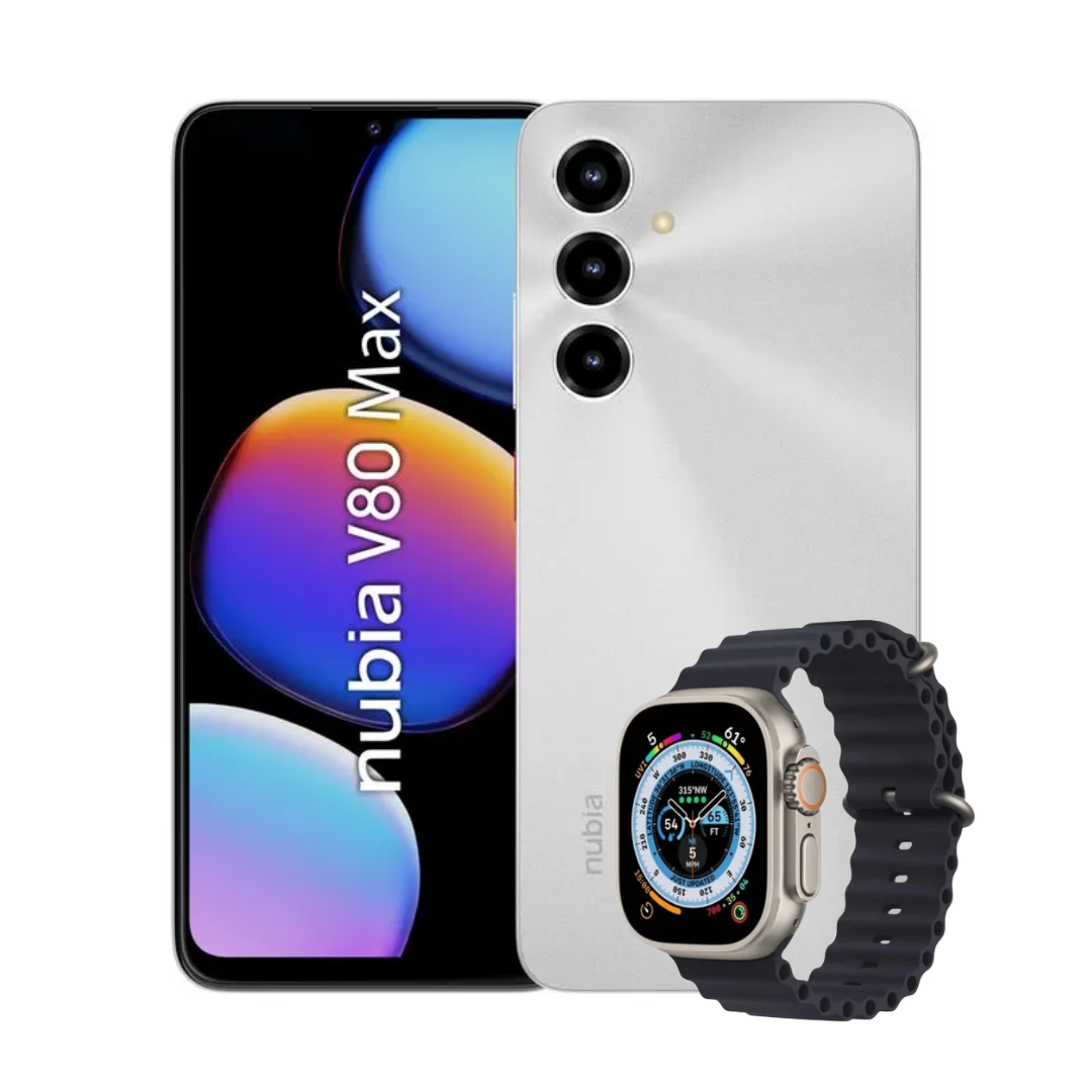 ZTE NUBIA V80 MAX 256  8GB  + RELOJ SMART WATCH
